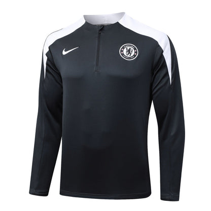 Chelsea Negra Pre-Partido TrackSuit 2025/26