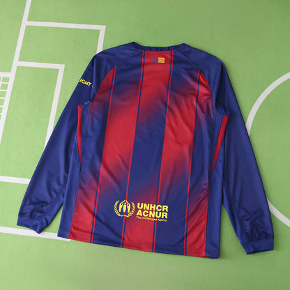 Barcelona Camiseta Local 2025/26 - Manga Larga