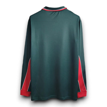 Marruecos Retro 1998 Green Camiseta Visitante - Manga Larga