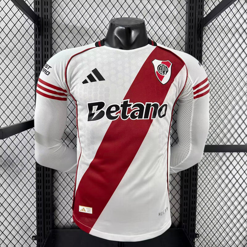 River Plate Player Camiseta Local 2025/26 - Manga Larga