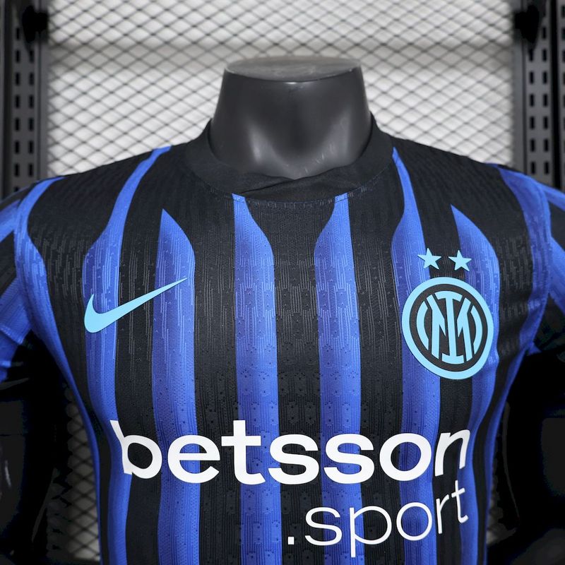 Inter Milan Camiseta Local 2025/26 - Versión Jugador
