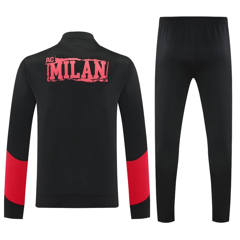 AC Milan Full TrackSuit 2025 - Zip