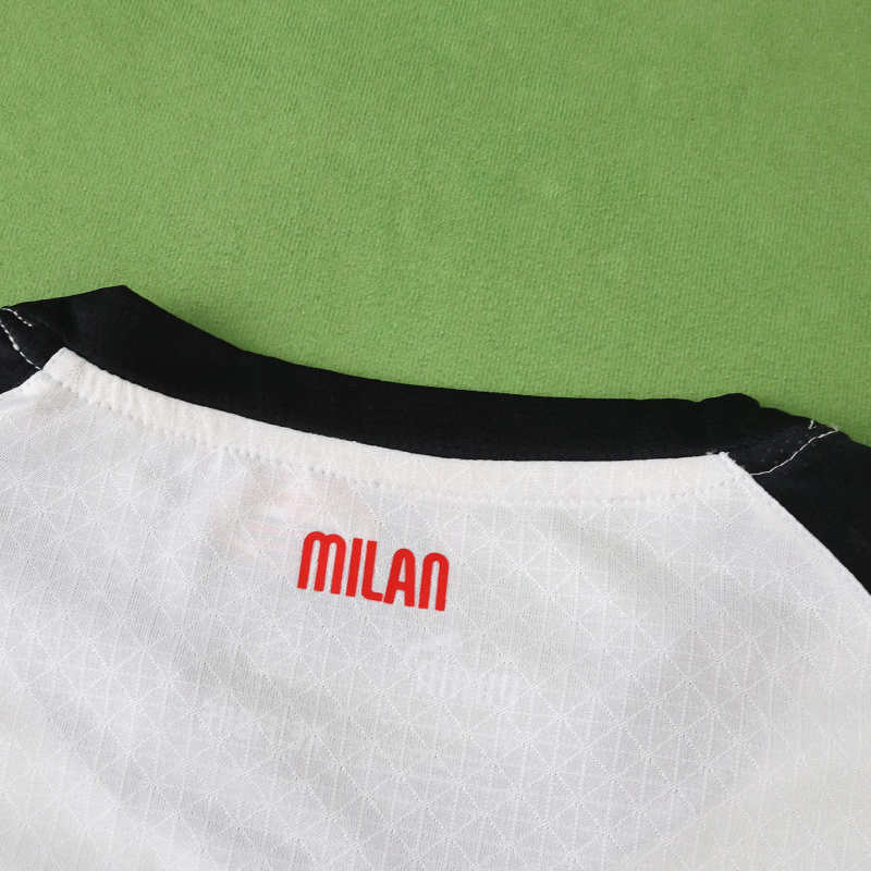 AC Milan Versión Jugador Camiseta Visitante 2025/26 - Manga Larga