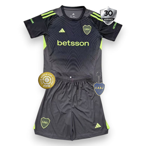 Boca Juniors Negra Camiseta de Portero 2025/26 - Niños