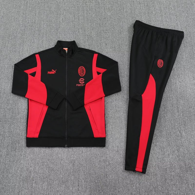 AC Milan Full TrackSuit 2025 - Zip