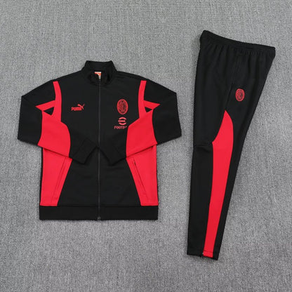 AC Milan Full TrackSuit 2025 - Zip