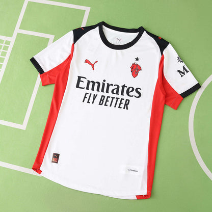 AC Milan Camiseta Visitante 2025/26 - Versión Jugador