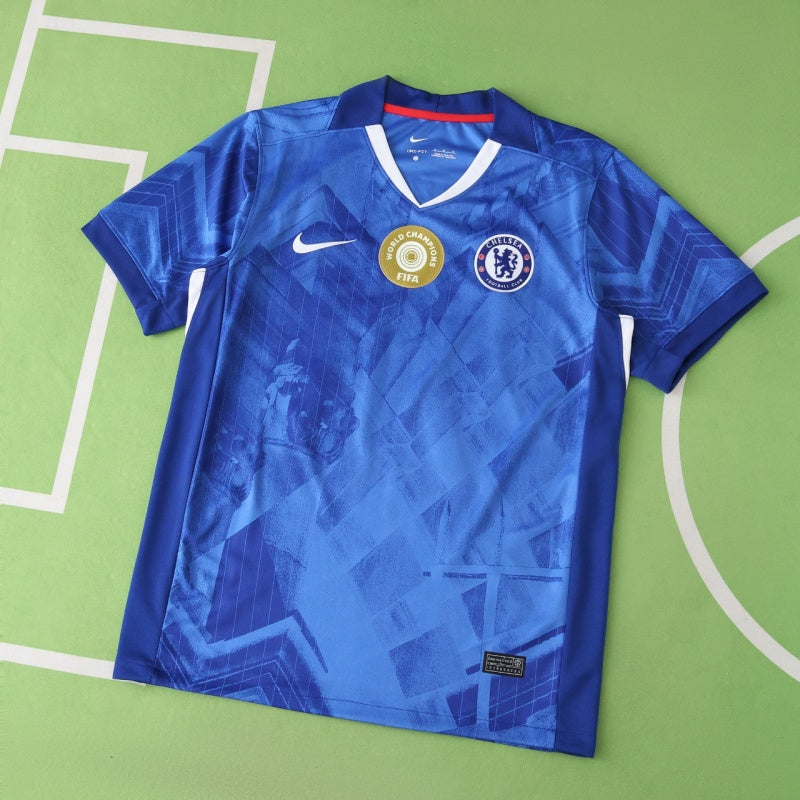 Chelsea con World Champions Camiseta Local 2025/26 - Patch