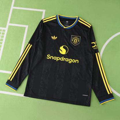 Manchester United Tercera Camiseta 2025/26 - Manga Larga