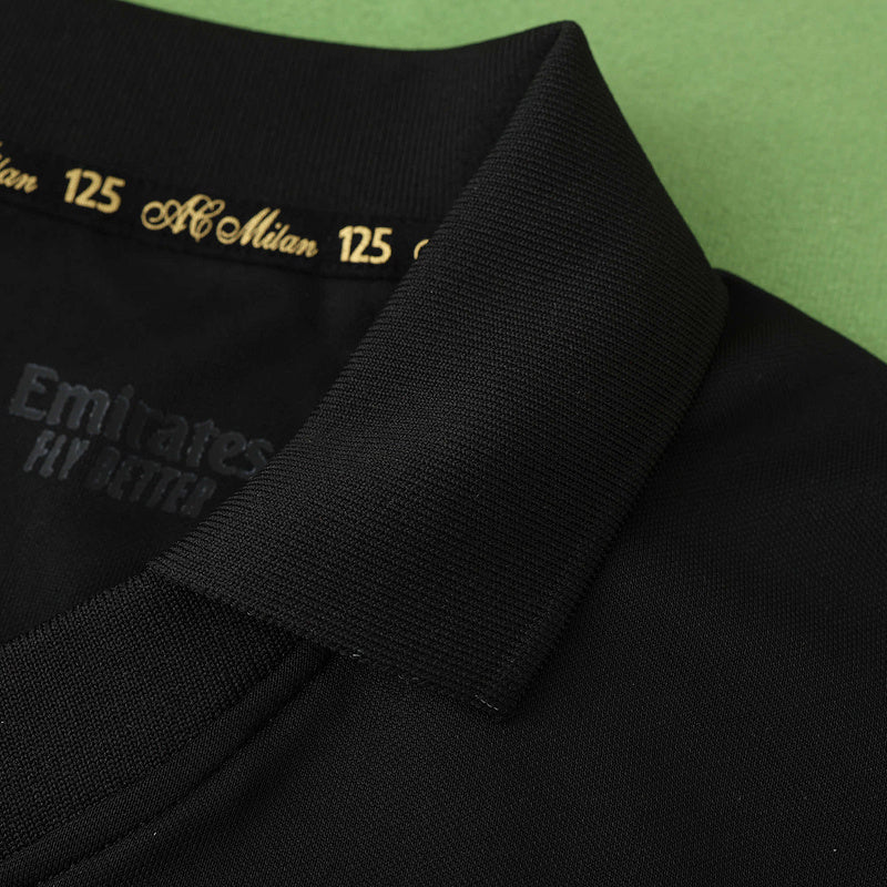 AC Milan 125th Aniversario Goakeeper Camiseta - Negra
