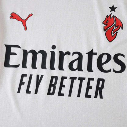 AC Milan Versión Jugador Camiseta Visitante 2025/26 - Manga Larga
