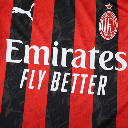 AC Milan Versión Jugador Camiseta Local 2025/26 - Manga Larga