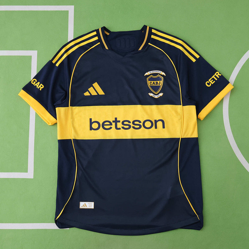 Boca Juniors 120th Aniversario Camiseta Local 2025/26 - Versión Jugador