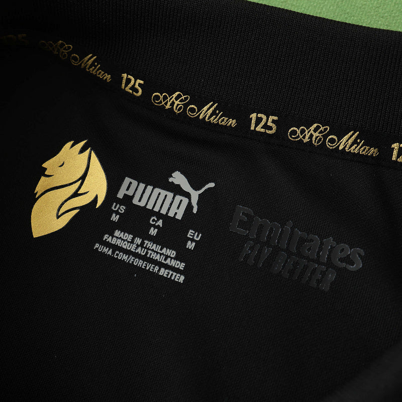 AC Milan 125th Aniversario Goakeeper Camiseta - Negra