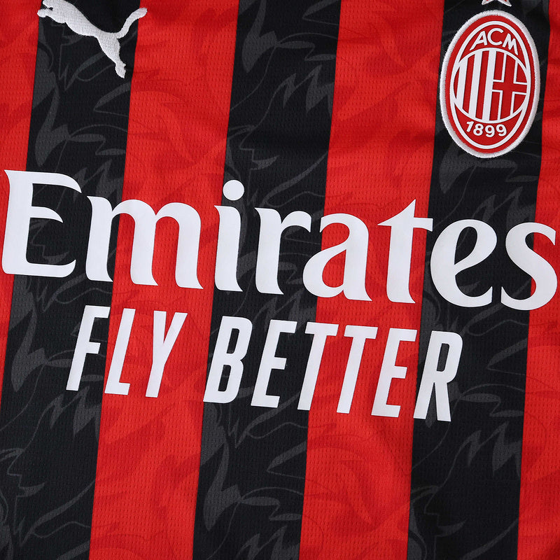 AC Milan Camiseta Local 2025/26 - Manga Larga