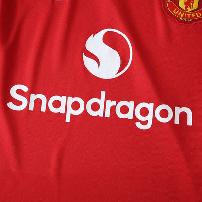Manchester United Camiseta Local 2025/26 - Manga Larga