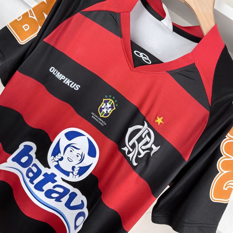 Flamengo Camiseta Local 2010 - Retro