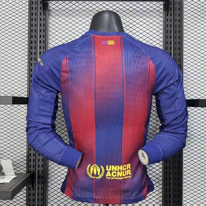 Barcelona Camiseta Local 2025/26 - Manga Larga