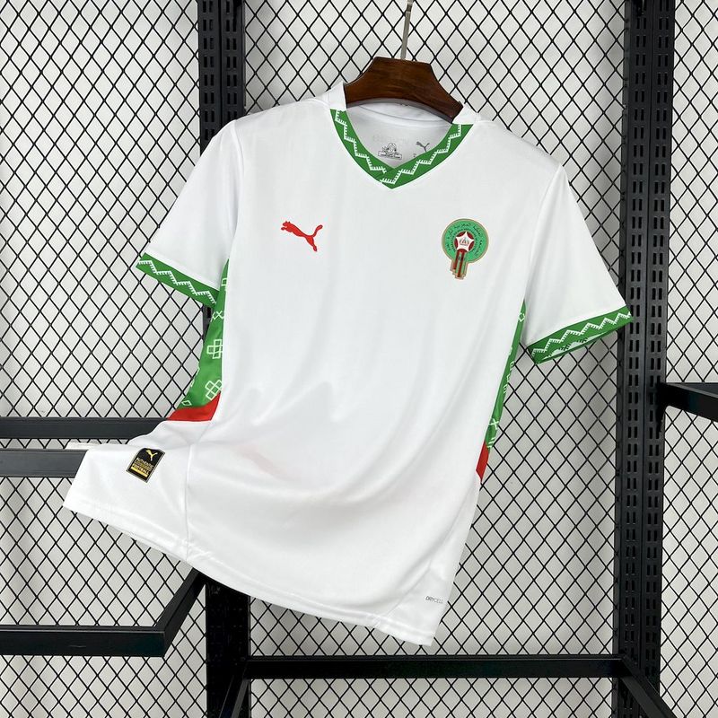Marruecos Player Camiseta Visitante 2025 - Versión Jugador
