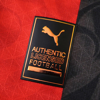 AC Milan Versión Jugador Camiseta Local 2025/26 - Manga Larga
