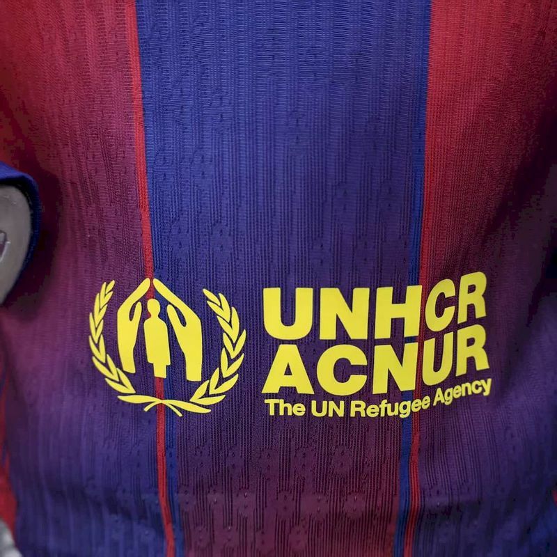 Barcelona Camiseta Local 2025/26 - Manga Larga