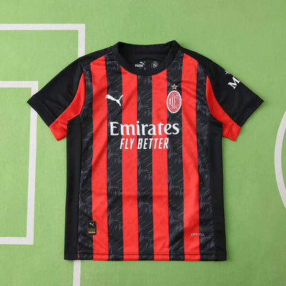 AC Milan Camiseta Local 2025/26 - Niños