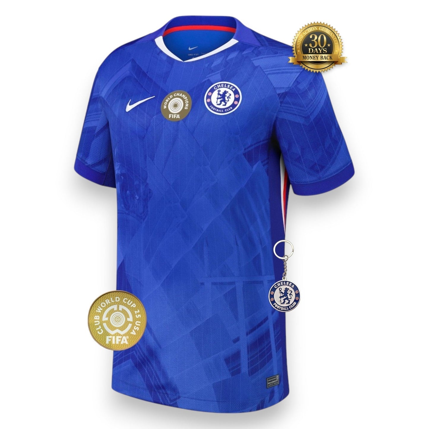 Chelsea con World Champions Camiseta Local 2025/26 - Patch