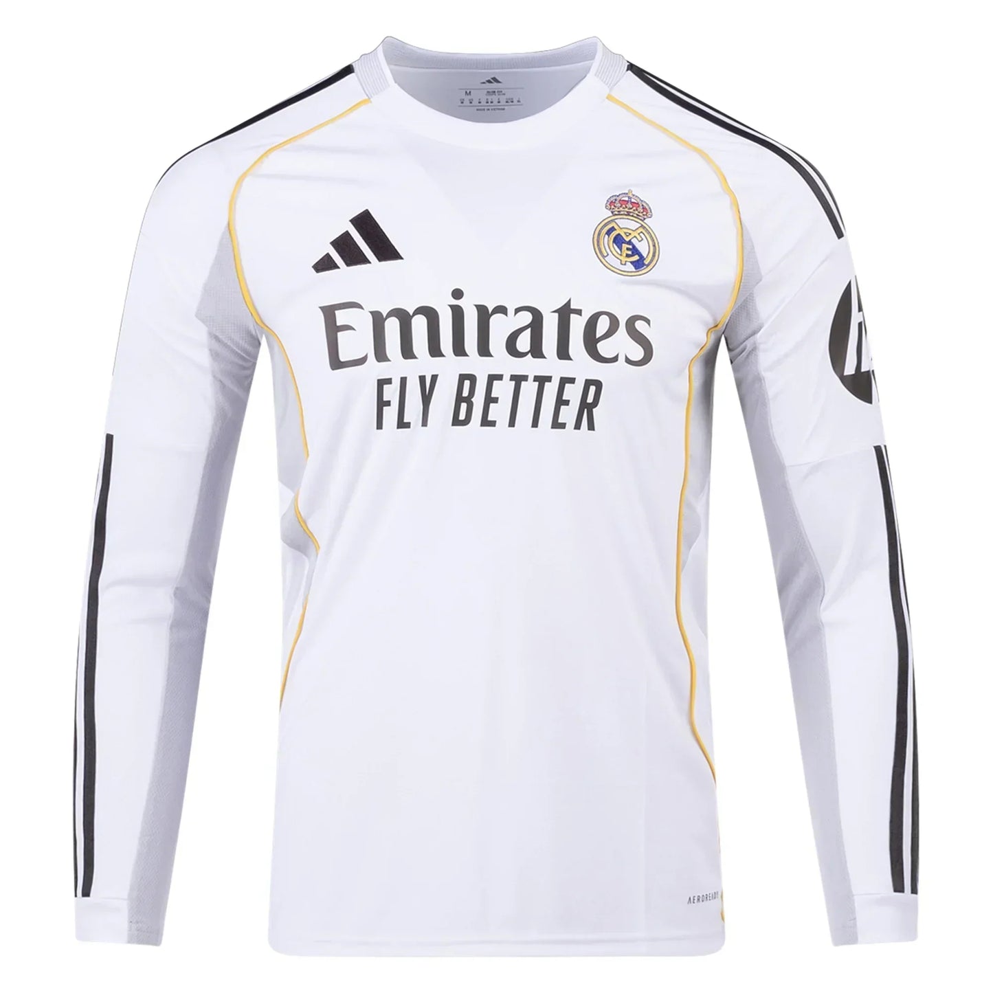 Real Madrid Camiseta Local 2025/26 - Manga Larga