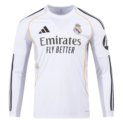Real Madrid Camiseta Local 2025/26 - Manga Larga