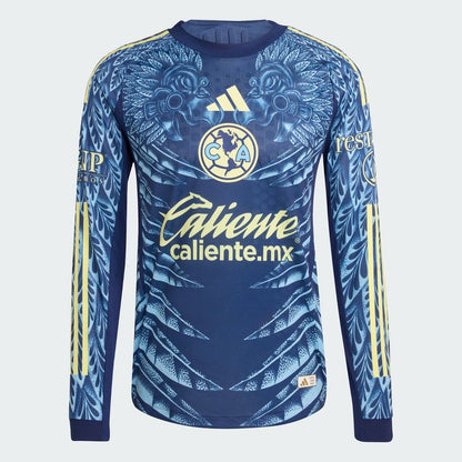 Club America Player Camiseta Visitante 2025/26 - Manga Larga