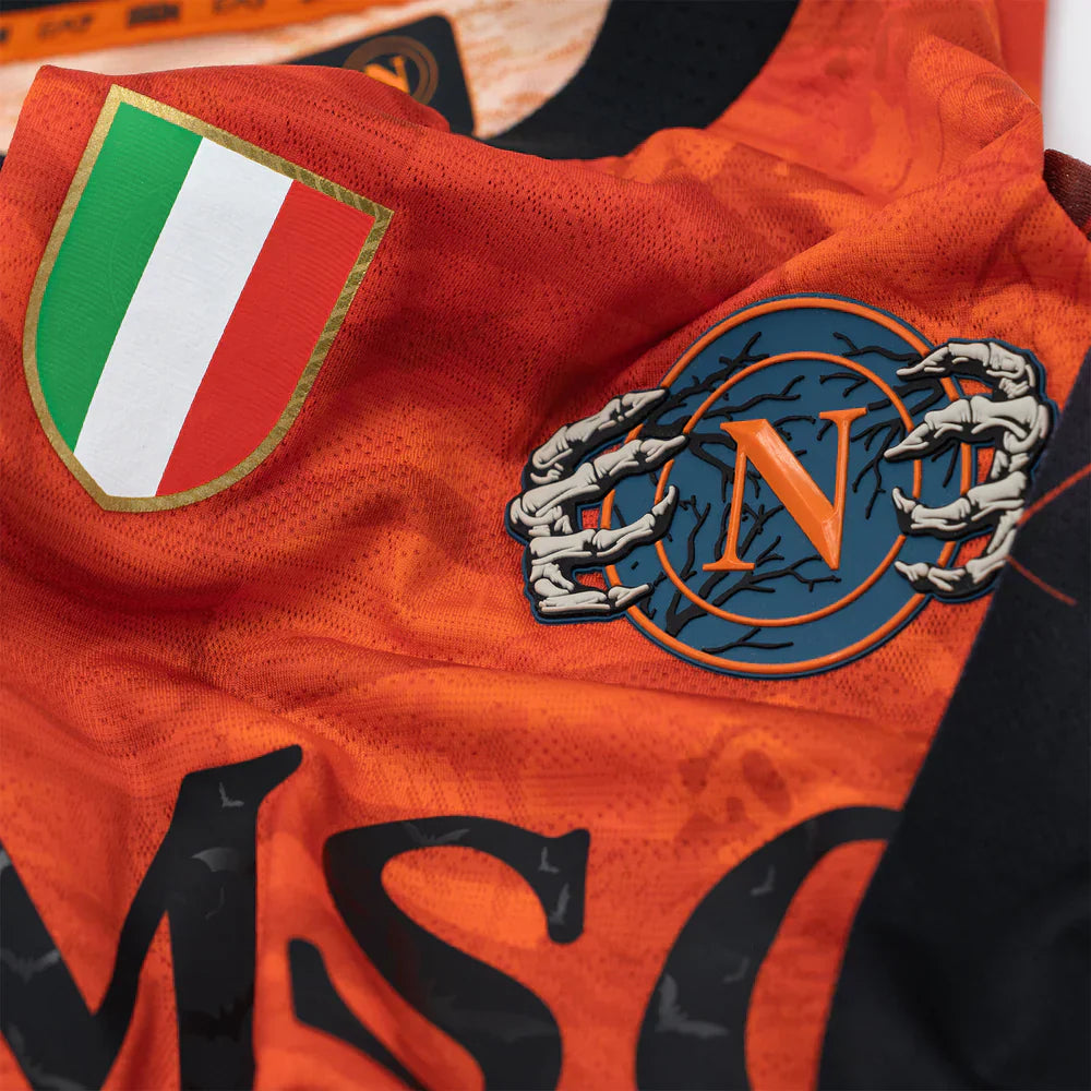 SSC Napoli Halloween Orange Player Camiseta 2025/26 - Versión Jugador