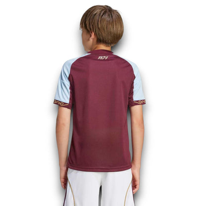 Aston Villa Camiseta Local 2025/26 - Niños
