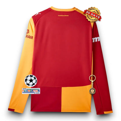 Galatasaray Camiseta Local 2025/26 - Manga Larga