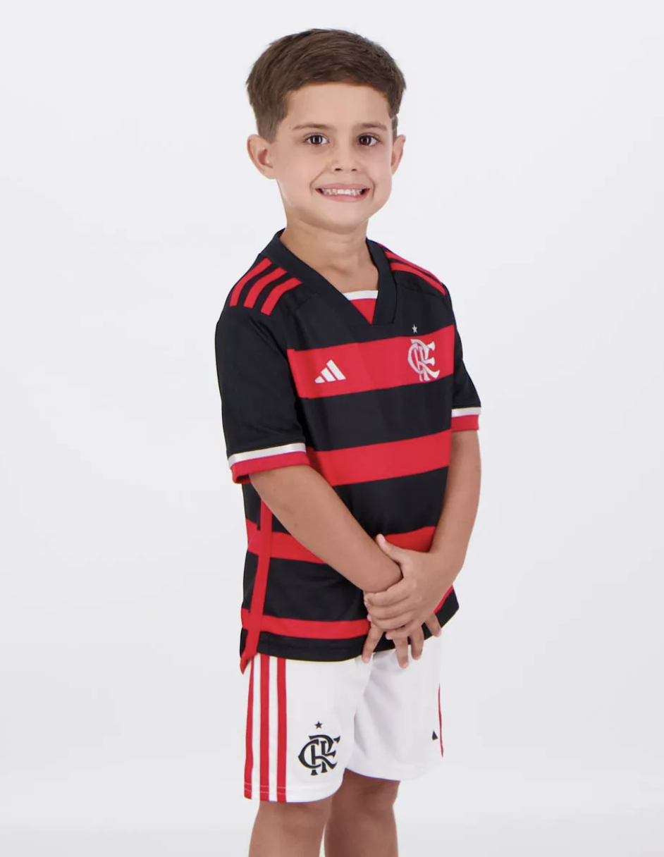 Flamengo Camiseta Local 2024/25 - Niños