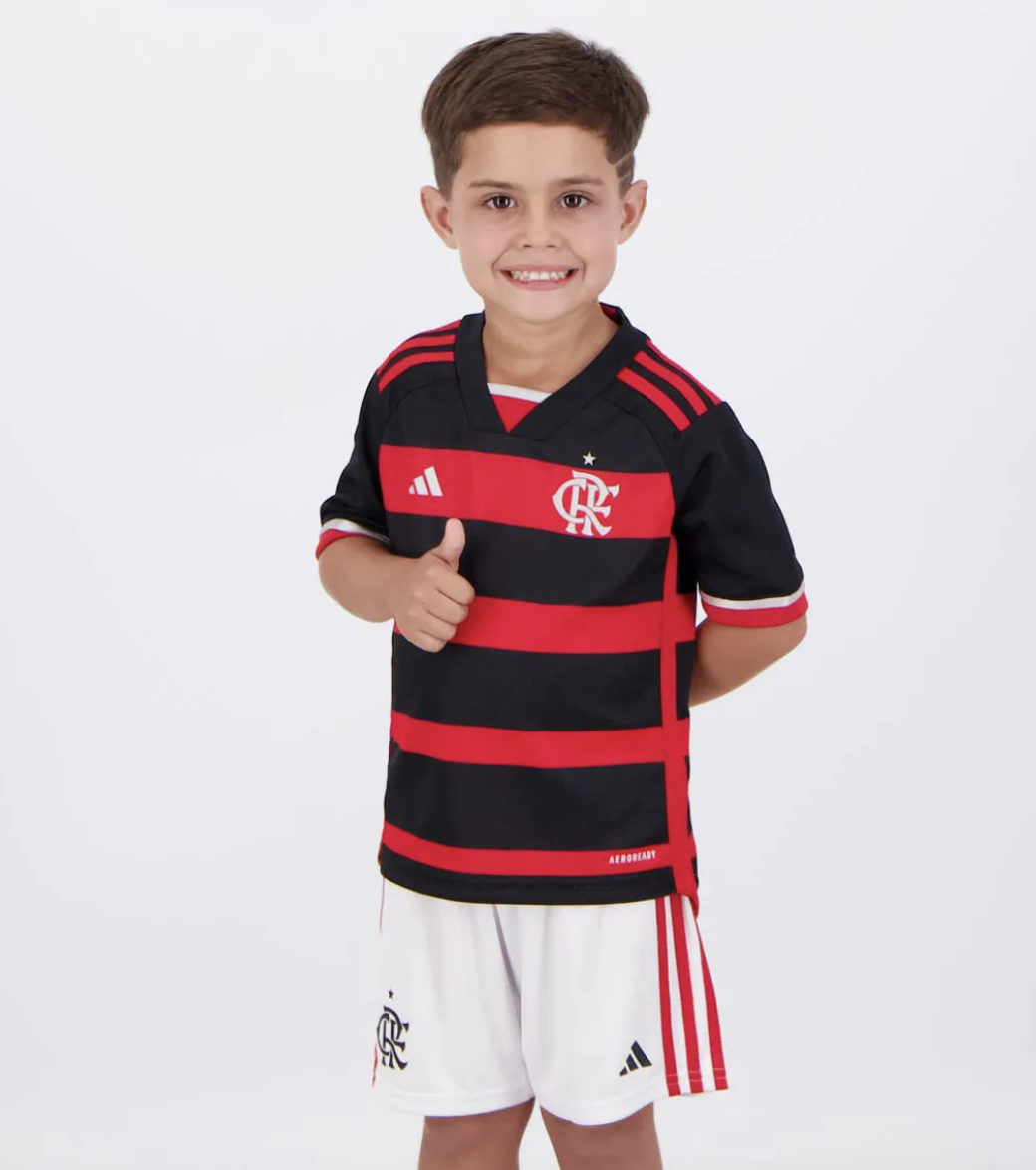 Flamengo Camiseta Local 2024/25 - Niños