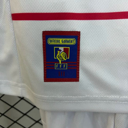 Francia Retro 1998 Mundial Camiseta Visitante - Niños