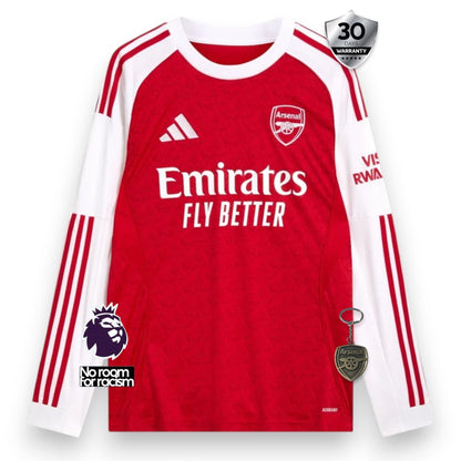 Arsenal Camiseta Local 2025/26 - Manga Larga