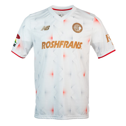 Toluca Camiseta Visitante 2025/26 - Bicampeones #12