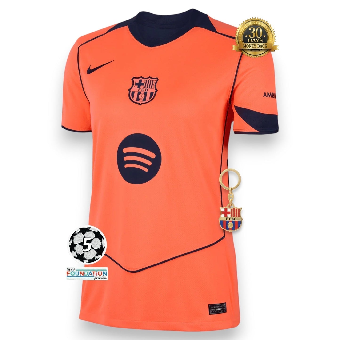 Barcelona Tercera Camiseta 2025/26 - Mujer