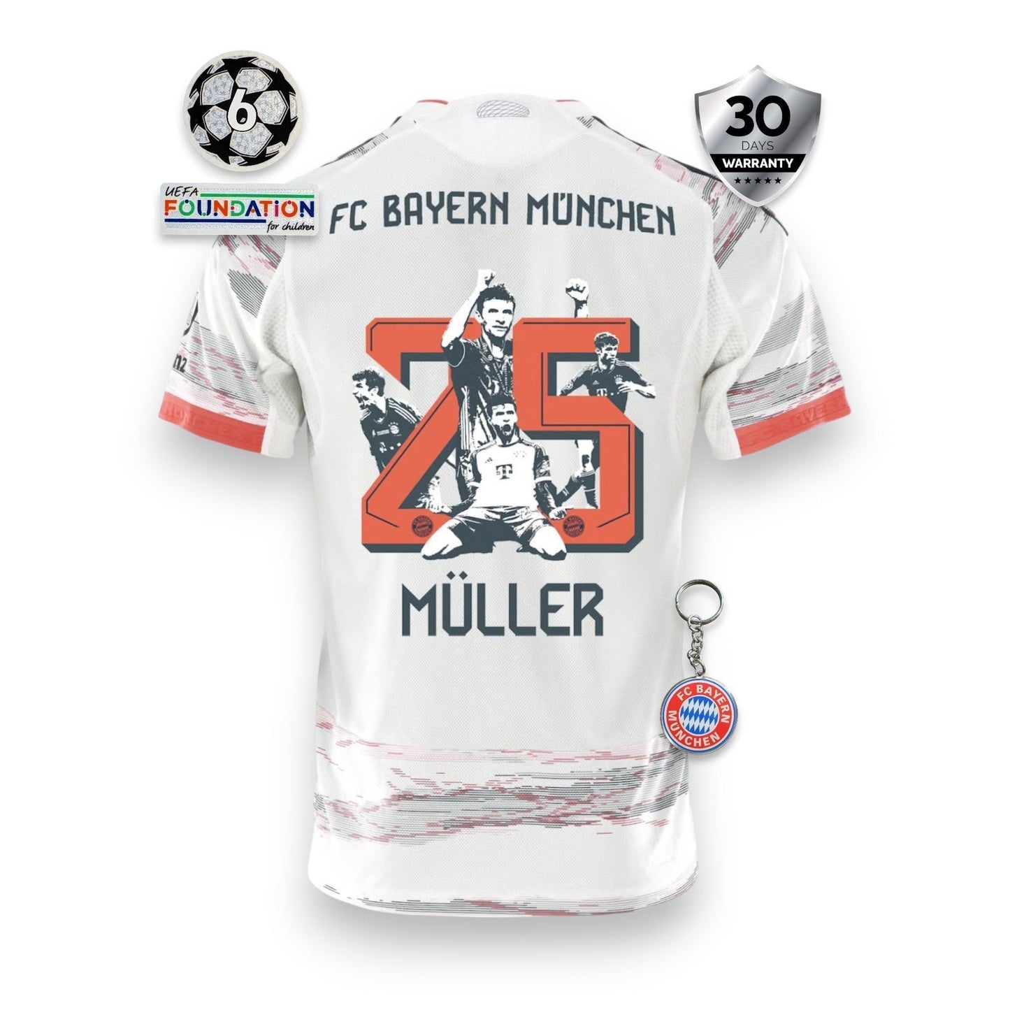 Bayern Munich Camiseta Visitante 2025/26 - Müller Edición Especial