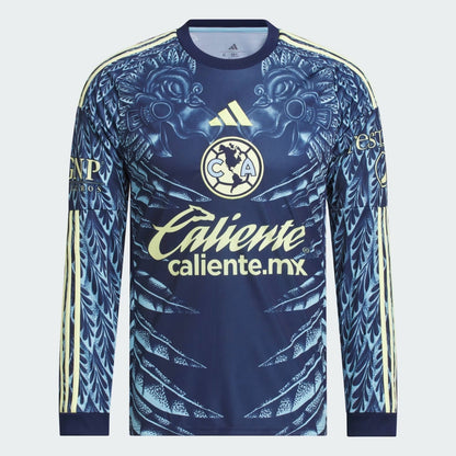 Club America Camiseta Visitante 2025/26 - Manga Larga