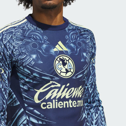 Club America Camiseta Visitante 2025/26 - Manga Larga