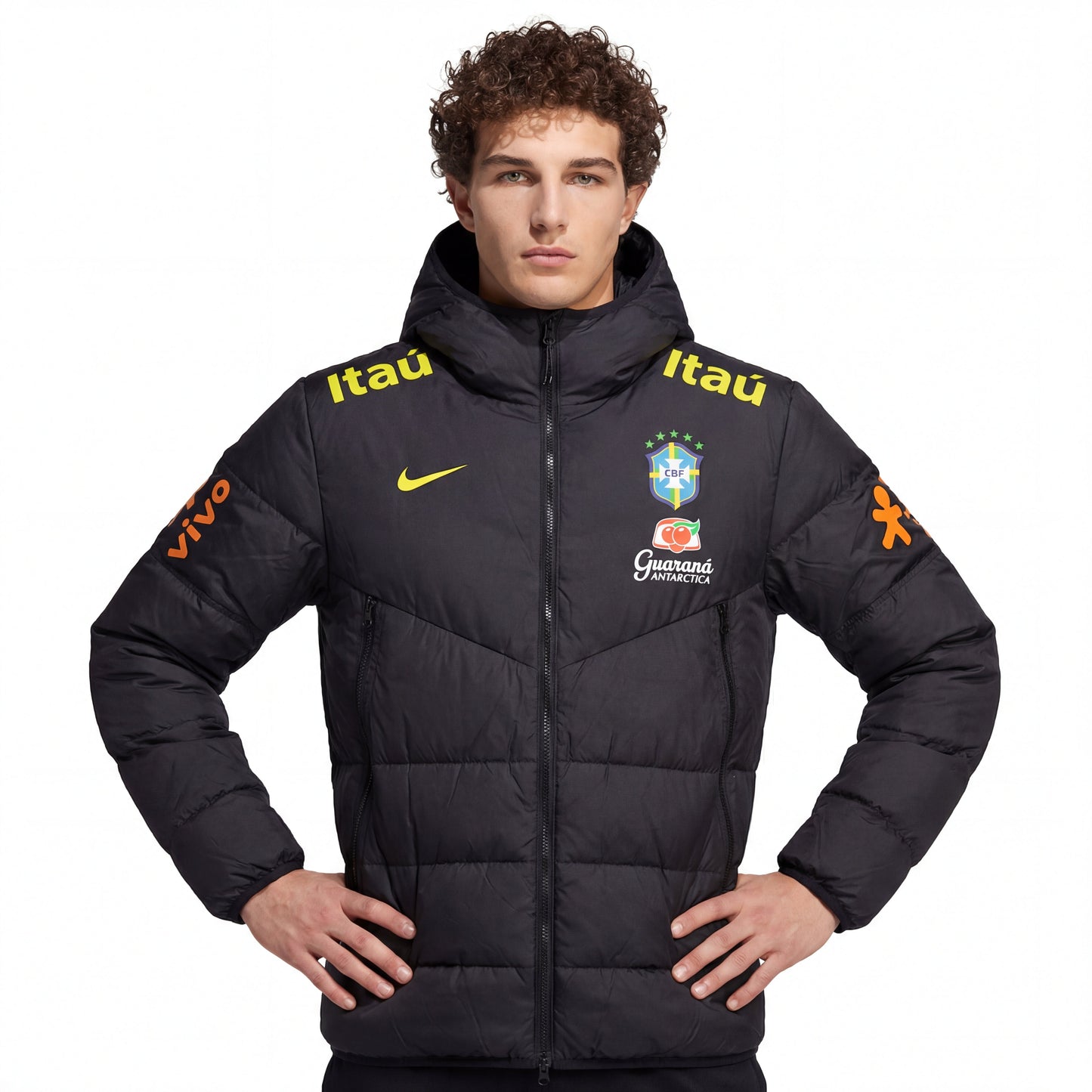 Puffer Brasil Jacket - Negra