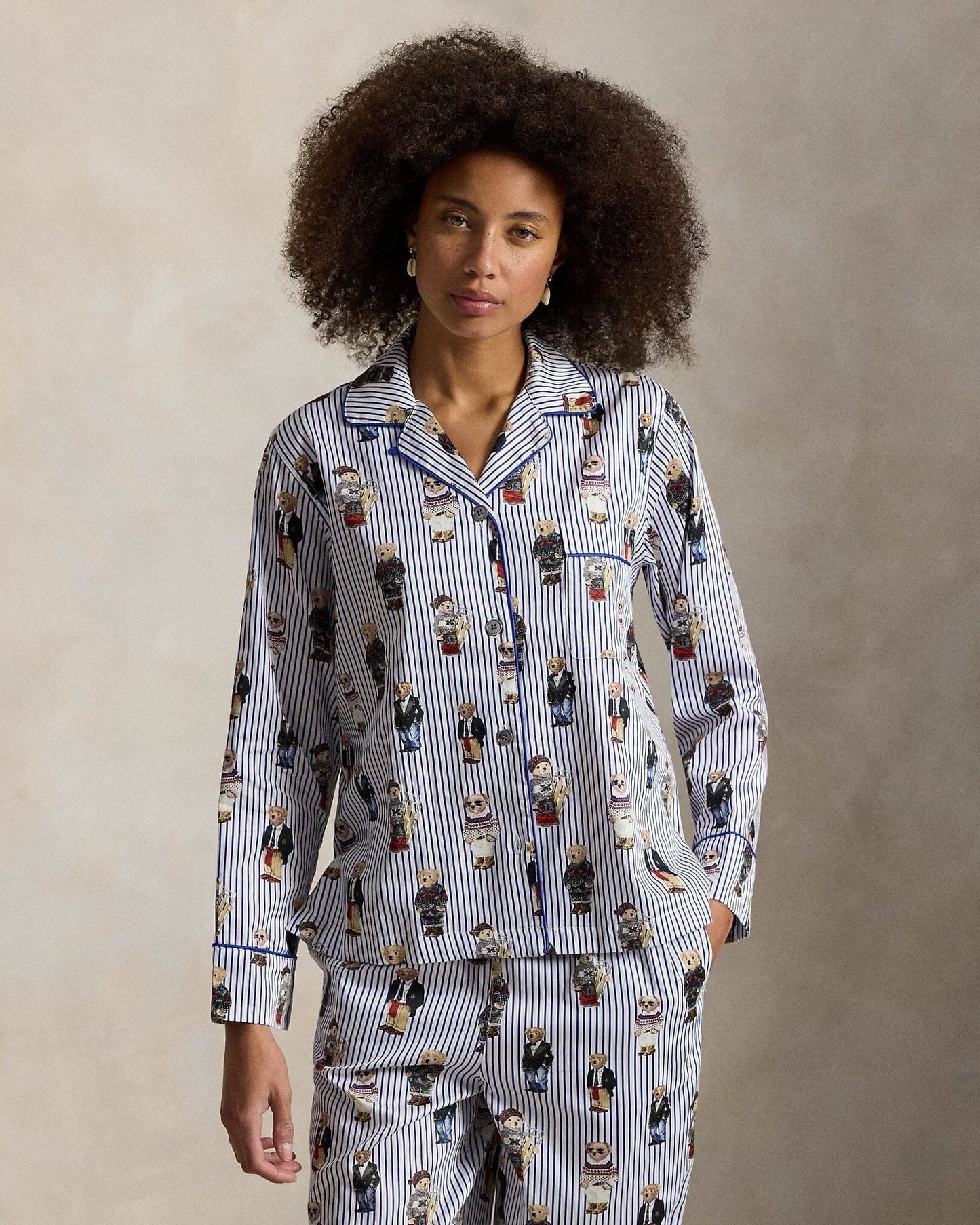 Ensemble Pyjama Satin Polo Bear RL™