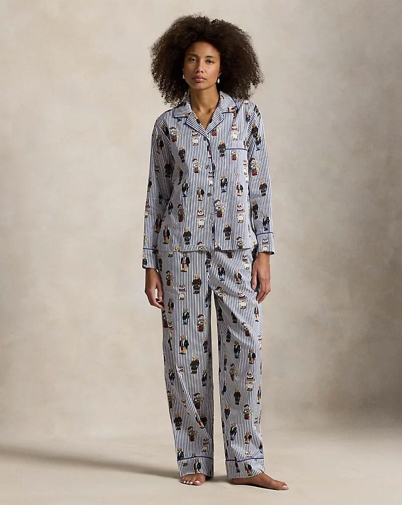 Ensemble Pyjama Satin Polo Bear RL™