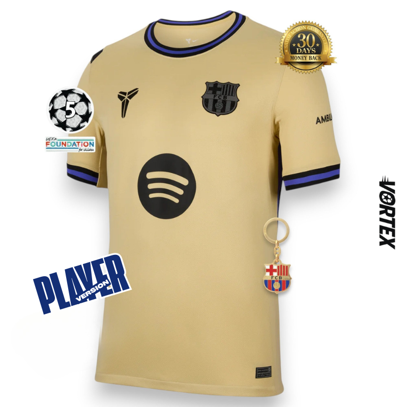 Barcelona Camiseta Visitante 2025/26 - Versión Jugador - x Kobe Bryant