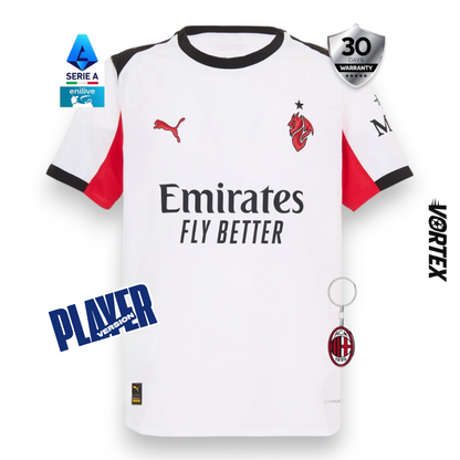 AC Milan Camiseta Visitante 2025/26 - Versión Jugador