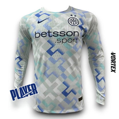 Inter Milan Player Camiseta Visitante 2025/26 - Manga Larga