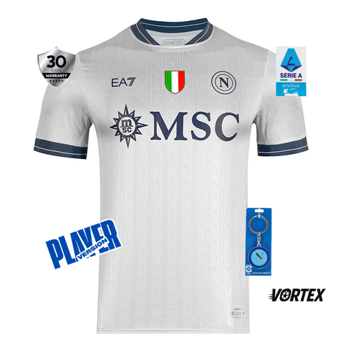 SSC Napoli Euro Camiseta de Portero 2025/26 - Versión Jugador