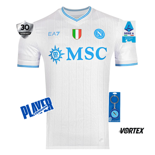 SSC Napoli Euro Camiseta Visitante 2025/26 - Versión Jugador